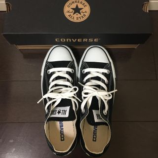 コンバース(CONVERSE)のコンバース ブラック 23cm 未使用(スニーカー)