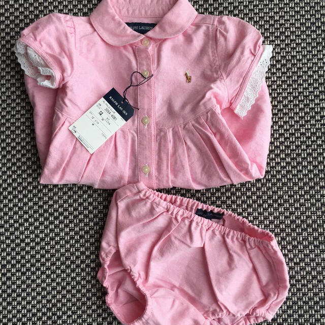 Ralph Lauren(ラルフローレン)のラルフローレンワンピース♡新品未使用80 キッズ/ベビー/マタニティのキッズ服女の子用(90cm~)(その他)の商品写真