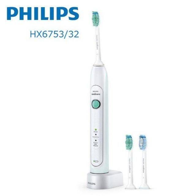 PHILIPS(フィリップス)のPHILIPS sonicare 電動歯ブラシ HX6753//32 コスメ/美容のオーラルケア(歯ブラシ/デンタルフロス)の商品写真