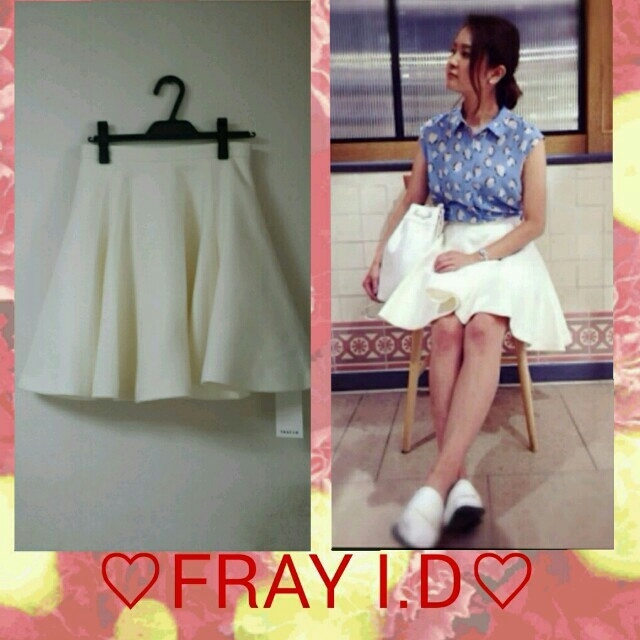 FRAY I.D(フレイアイディー)のFRAY I.Dﾎﾞﾘｭｰﾑﾌﾚｱsk レディースのスカート(ミニスカート)の商品写真