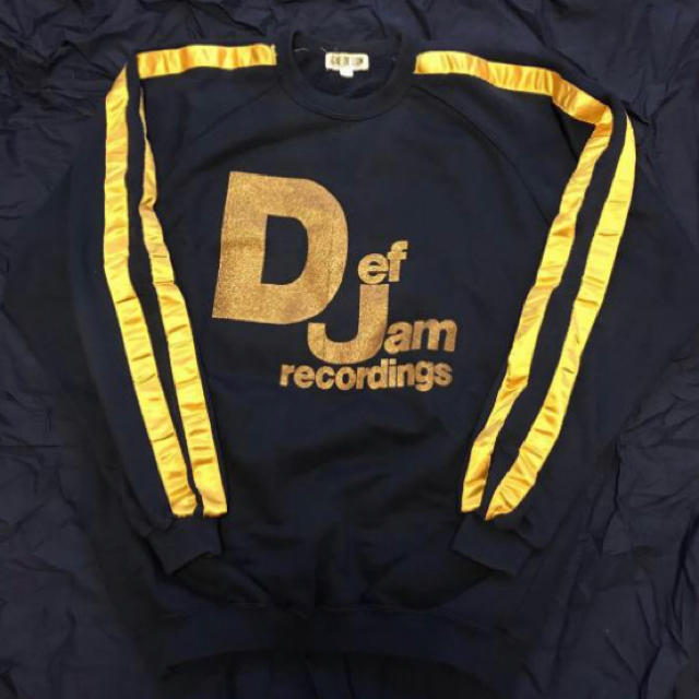 デッドストック!!美品80s Def Jam recordings スウェットメンズ