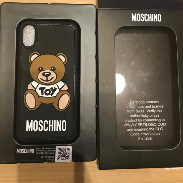 MOSCHINO モスキーノ iPhoneⅩケース