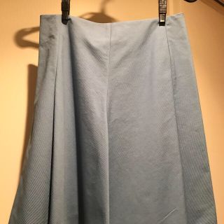 ジルサンダー(Jil Sander)のジルサンダー 水色 スカート 美品(ひざ丈スカート)