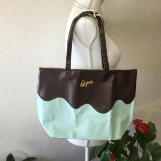 キューポット(Q-pot.)のQ pot チョコミント バッグ 新品(トートバッグ)