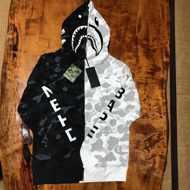 NEIGHBORHOOD  A BATHING APE シャークパーカー XL