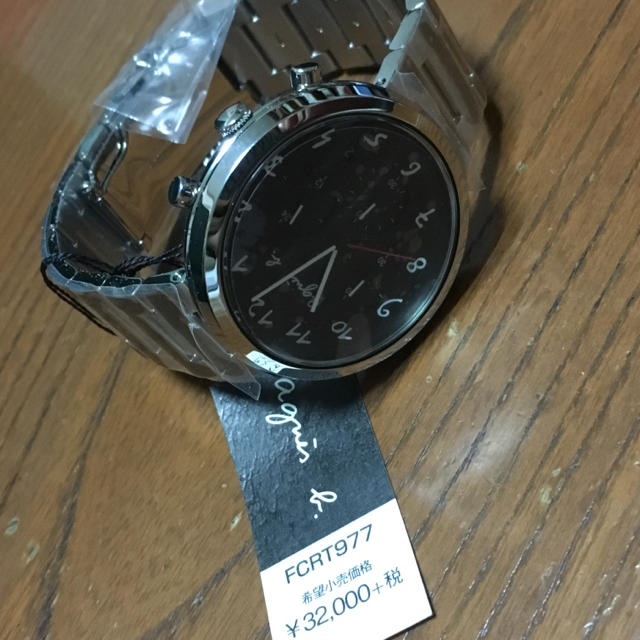agnes b.(アニエスベー)の⭐️新品未使用⭐️アニエスベー クロノグラフ腕時計 メンズの時計(腕時計(アナログ))の商品写真