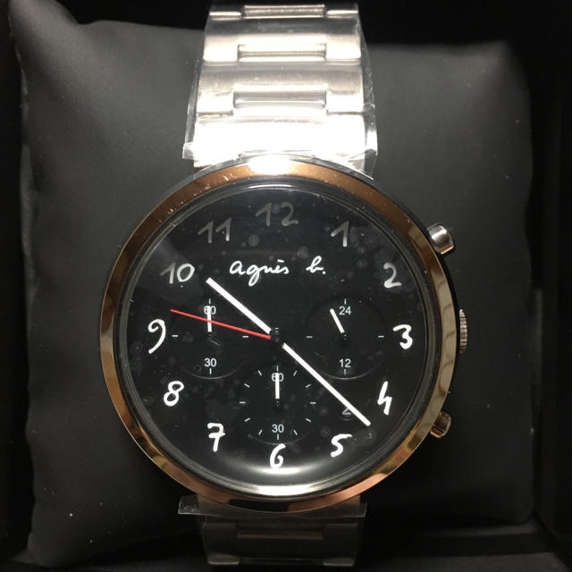 agnes b.(アニエスベー)の⭐️新品未使用⭐️アニエスベー クロノグラフ腕時計 メンズの時計(腕時計(アナログ))の商品写真