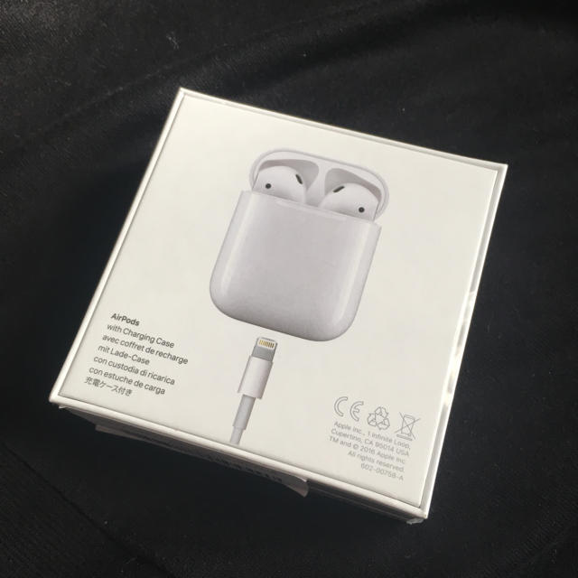オーディオ機器Apple AirPods 新品未使用 正規品☆