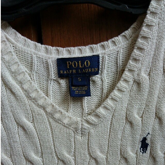 POLO RALPH LAUREN(ポロラルフローレン)のR-mama404様 専用 値下げ！美品ラルフローレン ベスト キッズ/ベビー/マタニティのキッズ服男の子用(90cm~)(ニット)の商品写真