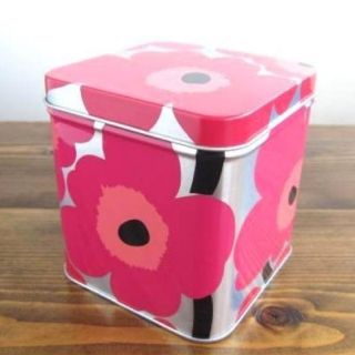 マリメッコ(marimekko)のmarimekko マリメッコ ウニッコ柄　缶 ボックス(小物入れ)