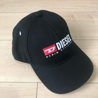 ディーゼル(DIESEL)のDIESEL Logo Cap ディーゼル スナップバック サイズ1 BLACK(キャップ)