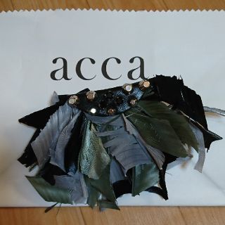 アッカ(acca)の再再値下げ☆ acca バレッタ(バレッタ/ヘアクリップ)