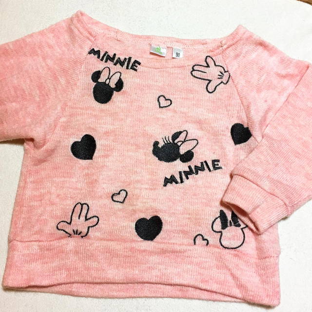 Disney(ディズニー)のミニー♡ニット90 キッズ/ベビー/マタニティのキッズ服女の子用(90cm~)(ニット)の商品写真