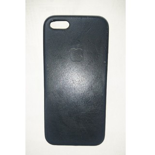 アップル(Apple)のApple iPhone 5/5s/SE対応 純正レザーケース ブラック
(iPhoneケース)