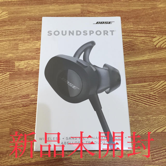 BOSE(ボーズ)のBose SoundSport ワイヤレス イヤホン Bluetooth スマホ/家電/カメラのオーディオ機器(ヘッドフォン/イヤフォン)の商品写真