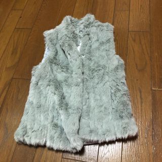 ザラ(ZARA)のZARA  ファーベスト  12／13サイズ162(ベスト/ジレ)