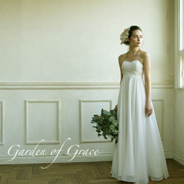 ガーデンオブグレイス　Garden of GRACEミモレ丈ドレス