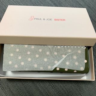 ポール&ジョーシスター(PAUL & JOE SISTER)の新品 ポール&ジョー モスグリーン 財布 ドット(財布)