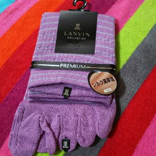 ランバン(LANVIN)のLANVIN  5本指ソックス  新品(ソックス)