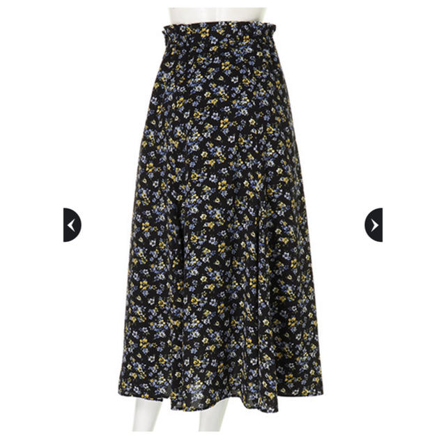 JUSGLITTY(ジャスグリッティー)のJUSGLITTY 小花フレアスカート  レディースのスカート(ロングスカート)の商品写真