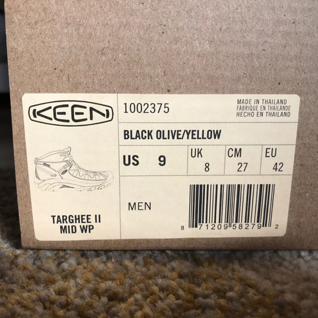 KEEN(キーン)のKEEN Mens Targhee II Mid WP  メンズの靴/シューズ(スニーカー)の商品写真