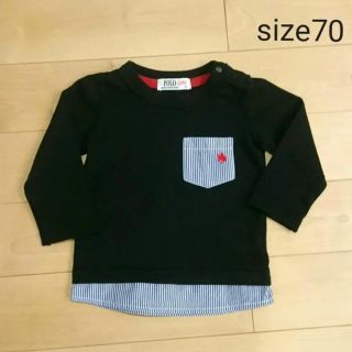 ポロラルフローレン(POLO RALPH LAUREN)の美品＊POLObaby＊70長袖Tシャツ＊カットソー(シャツ/カットソー)