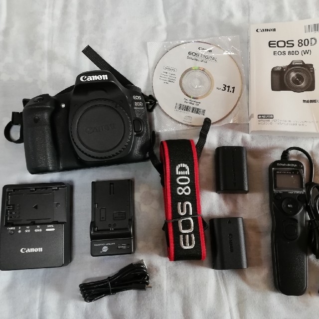 100 %品質保証 Canon ボディ 最終値下げ!!Canon80D - デジタル
