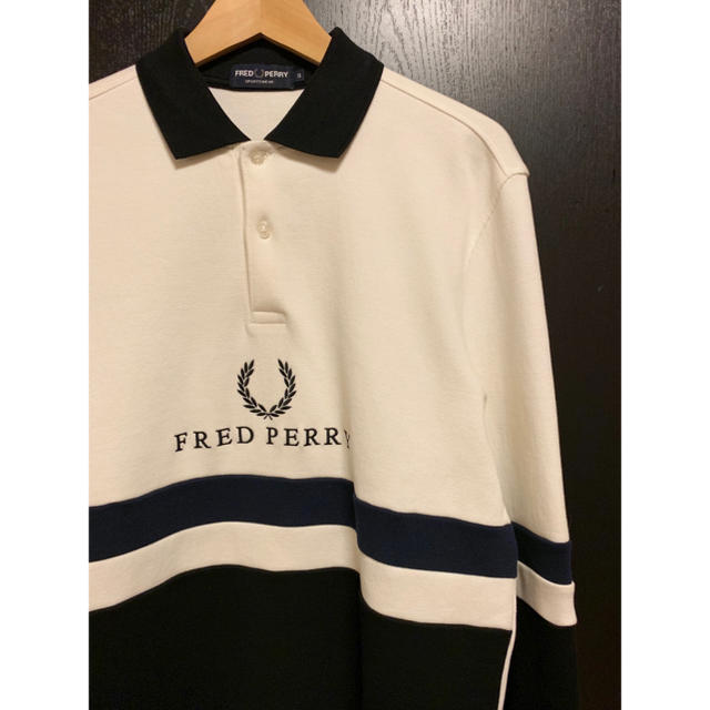 FRED PERRY - 【フレッドペリー fredperry】極美品 長袖ポロシャツ