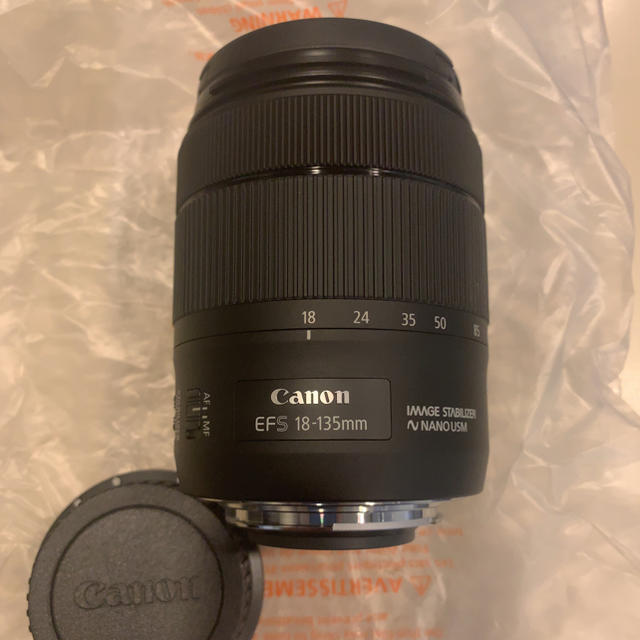Canon レンズ新品 USM EF-S18-135mmF3.5-5.6 IS