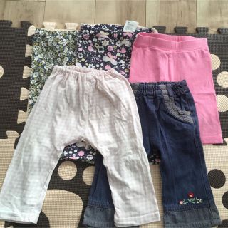 ベビーギャップ(babyGAP)の【Cherry様専用】女児  ズボン  5本セット(パンツ)