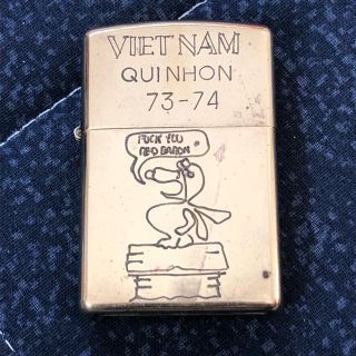 ジッポー(ZIPPO)のベトナム ジッポ ヴィンテージ スヌーピー(タバコグッズ)