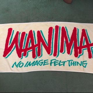 ワニマ(WANIMA)のWANIMA タオル ピザロゴあり(ミュージシャン)