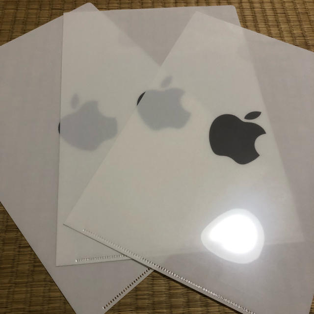 Apple(アップル)のAppleクリアファイル エンタメ/ホビーのアニメグッズ(クリアファイル)の商品写真
