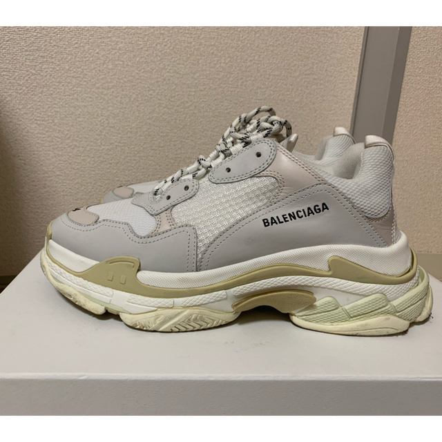 balenciaga triples バレンシアガ トリプルエス 44 ホワイトメンズ