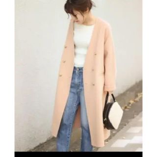 スピックアンドスパン(Spick & Span)の 美品♡定価5万 スピック&スパン ハミルトンウールコート 36(ロングコート)