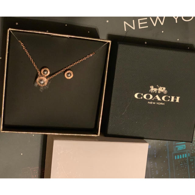 【COACH】ネックレス ピアス セット