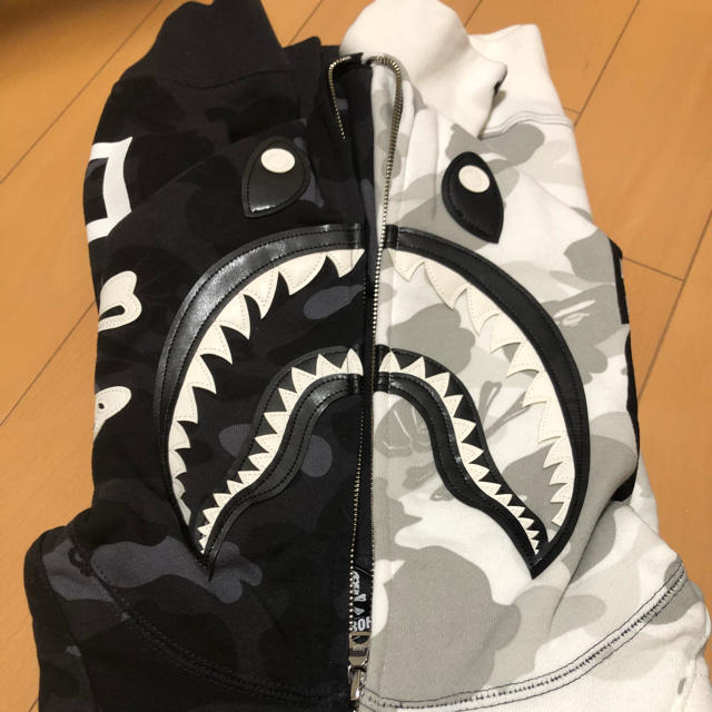 BAPE  NEIGHBORHOOD  CAMO SHARK パーカー