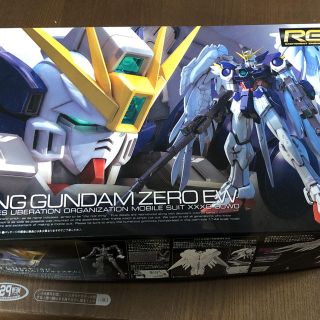 バンダイ(BANDAI)のrg wing gundam zero ew(模型/プラモデル)