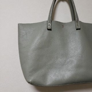 はるさん専用！グレーのレザートート👜(トートバッグ)