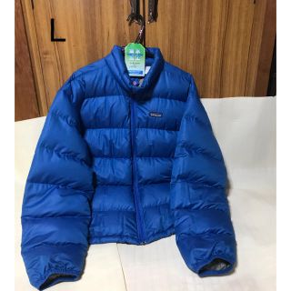 パタゴニア(patagonia)の中古 patagonia ダウンジャケット L 青(ダウンジャケット)