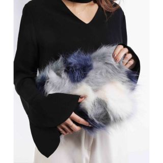 エイミーイストワール(eimy istoire)のeimy istoire mix fur clutch bag(クラッチバッグ)