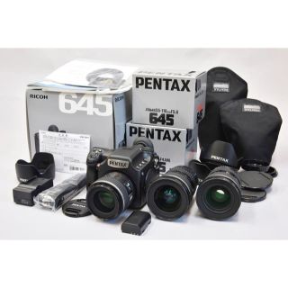 ペンタックス(PENTAX)のK様専用★ペンタックス645Z　中版デジタルカメラ　レンズ３本セット 美品(デジタル一眼)