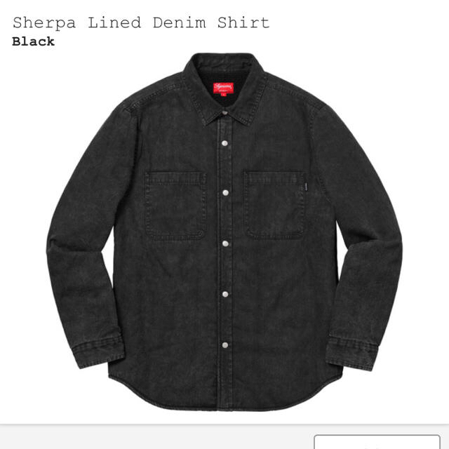 Supreme(シュプリーム)のsupreme sherpa lined denim shirt メンズのジャケット/アウター(Gジャン/デニムジャケット)の商品写真