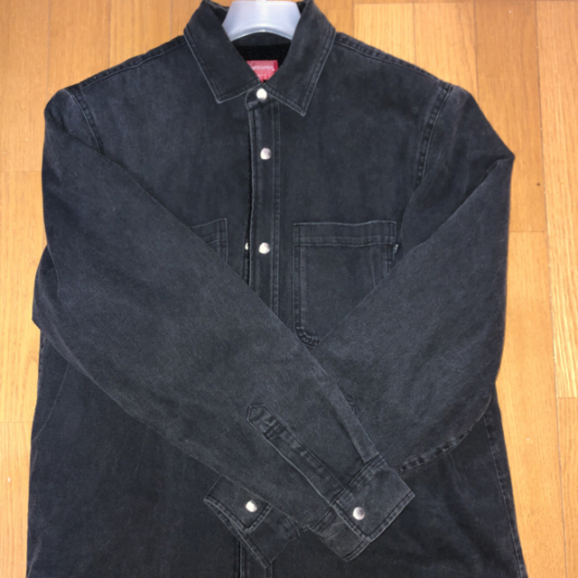 Supreme(シュプリーム)のsupreme sherpa lined denim shirt メンズのジャケット/アウター(Gジャン/デニムジャケット)の商品写真