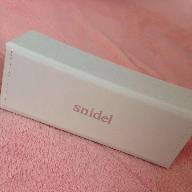 SNIDEL(スナイデル)のsnidel  伊達メガネ❤︎ レディースのファッション小物(サングラス/メガネ)の商品写真