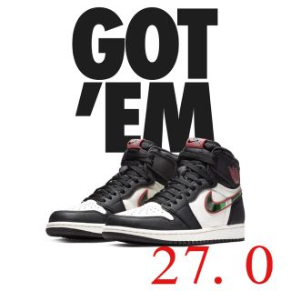 ナイキ(NIKE)のNike Air Jordan 1 A Star Is Born 27.0(スニーカー)