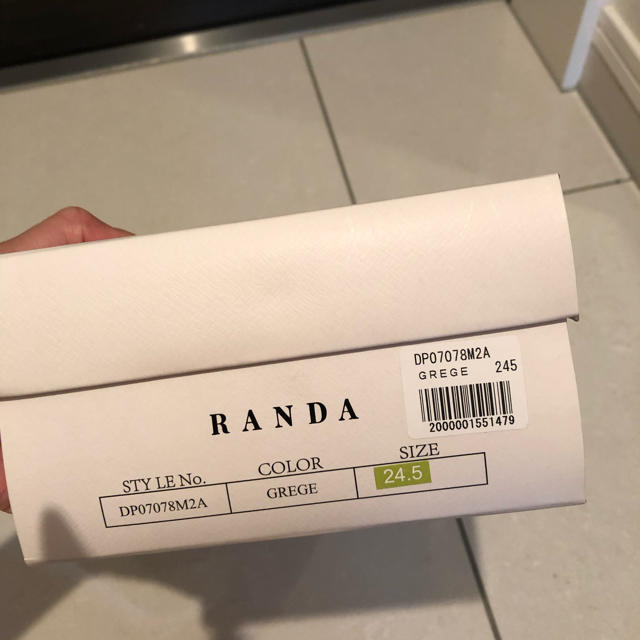 RANDA(ランダ)の新品未使用RANDAランダパンプス  レディースの靴/シューズ(ハイヒール/パンプス)の商品写真