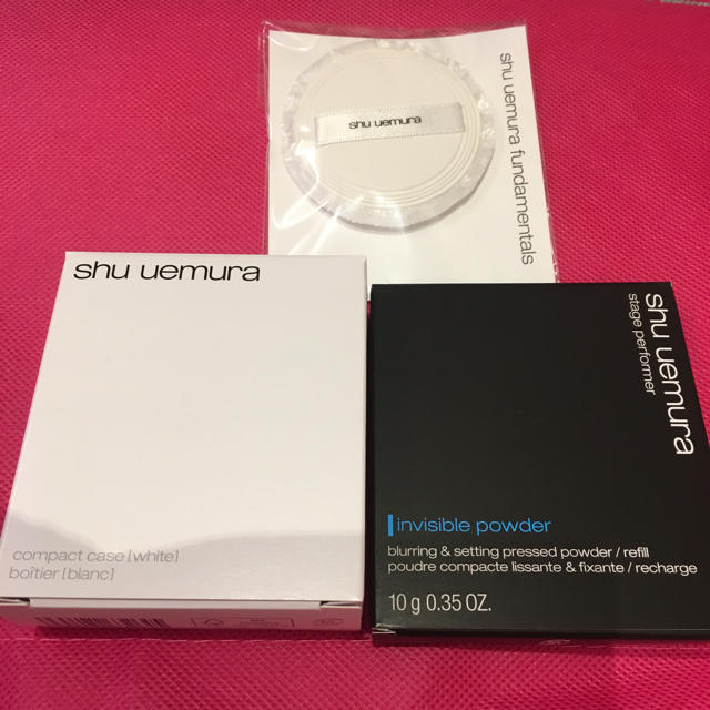 shuuemura インビジブルパウダー フェイスパウダー