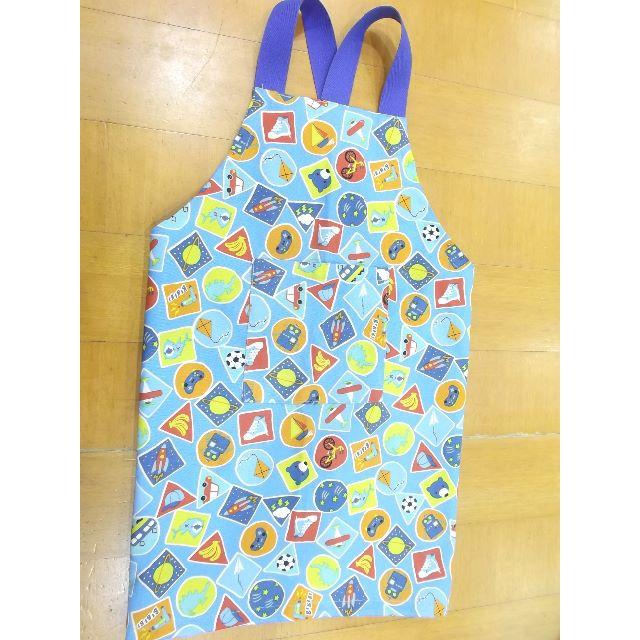男の子柄 エプロン １２０サイズ ハンドメイドの通販 By Kasuga844 S Shop ラクマ