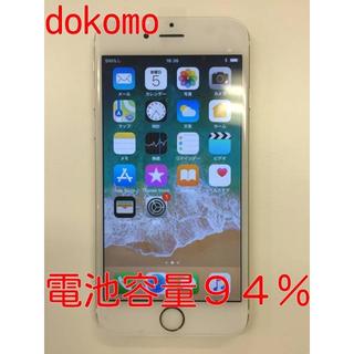 アイフォーン(iPhone)のdocomo iPhone6（16GB）バッテリー良好 ゴールド(スマートフォン本体)